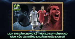 Lich Thi Dau Chung Ket World Cup Dinh Cao Cam Xuc Va Nhung Khoanh Khac Lich Su